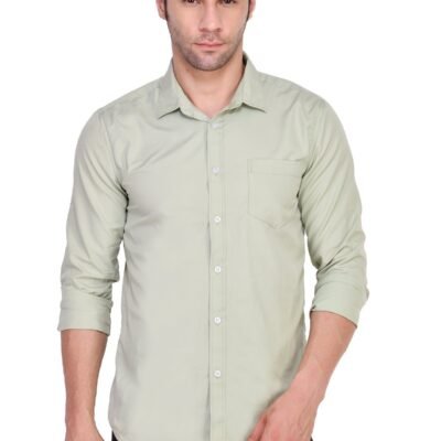 Men’s Slimfit Casual(Moss Green) Shirts