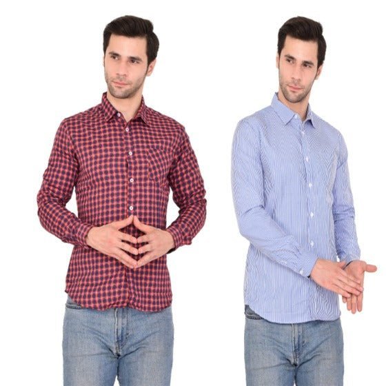 Casual Shirts for Men Combo (Pack of 2)